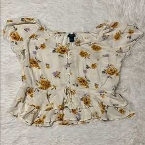 Rue21 Floral Top
